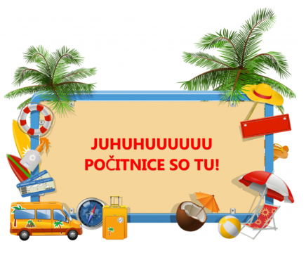 FOTO-počitnice so tu
